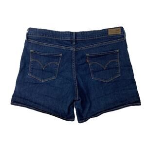 Levi’s Women’s Denim Jean Shorts 36x5.5 Dark Wash Red Tab 5-Pocket Casual